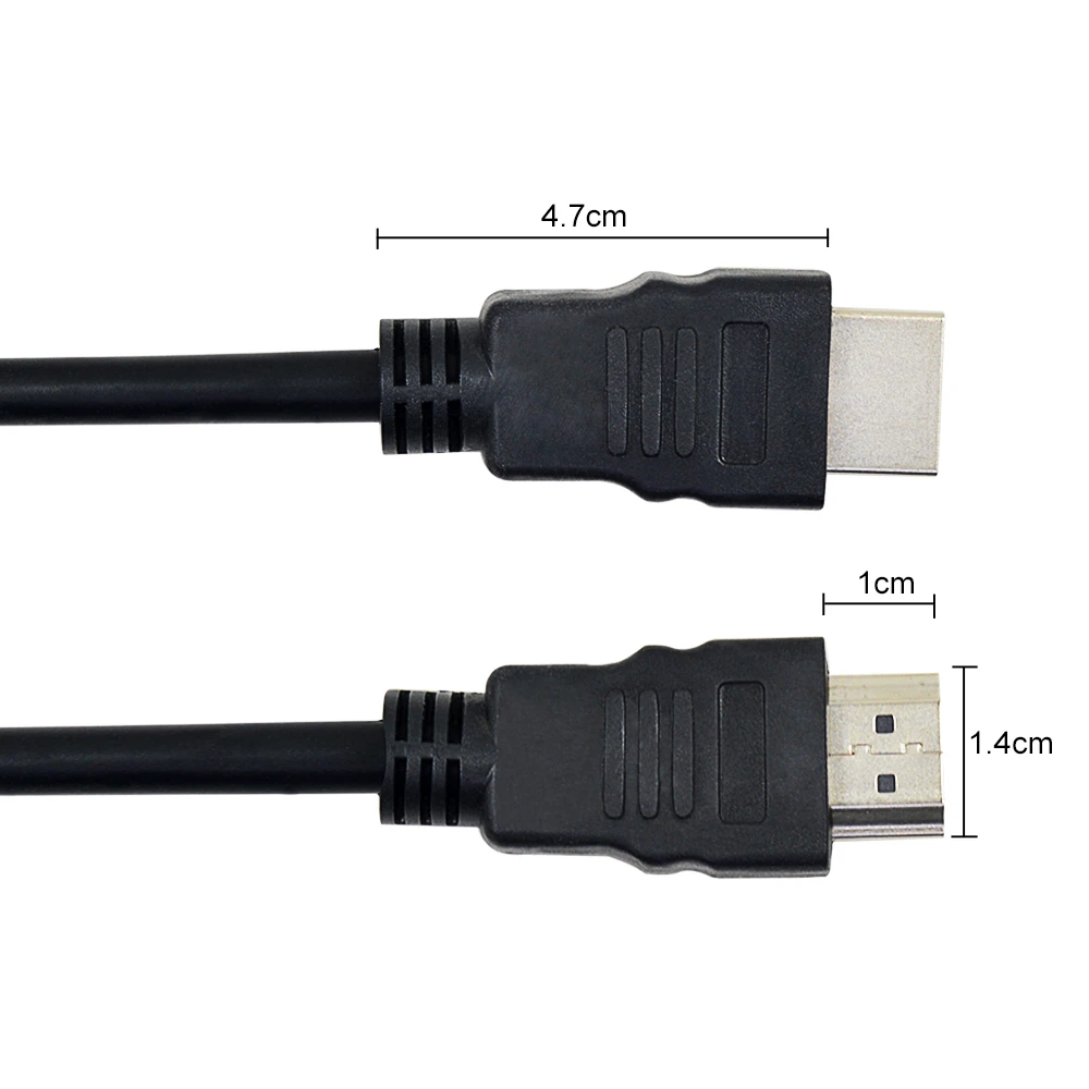 For tvbox HDMI-compatible Cable Video Cable Plated V1.4 1080P 3D Cable for HDTV Splitter Switch PS4 Television TV Box xbox 360