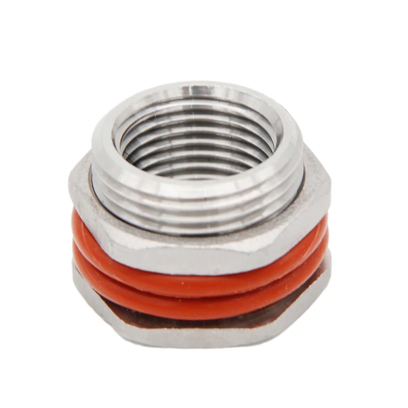 Бесшовная перегородка из нержавеющей стали-1/2 &quotNPT пищевой силикон