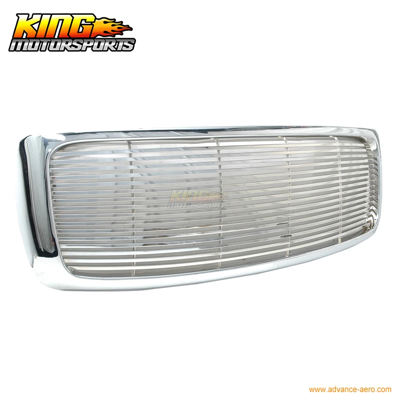 Подходит для 02-05 Dodge Ram 1500 03-05 2500 3500 хромированная сетка передняя панель Новый США
