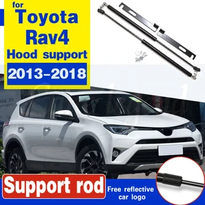 Подставка для крышки капота автомобиля, пружинный кронштейн, гидравлический стержень, аксессуары для Toyota Rav4 2013-2018
