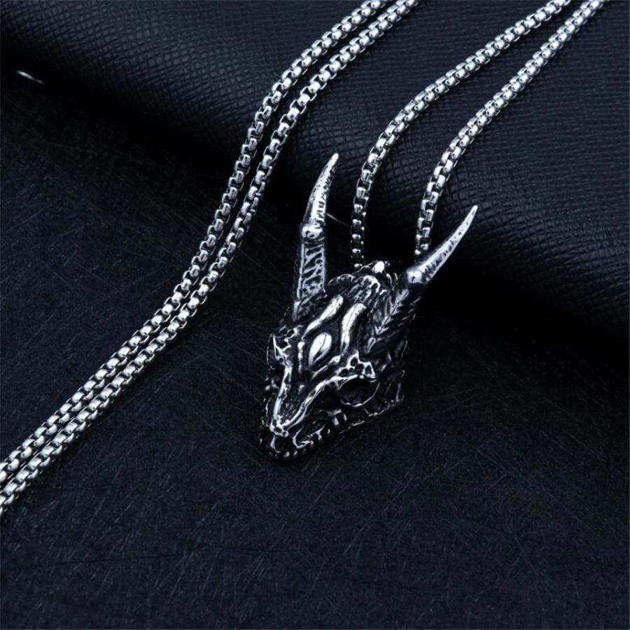 Ожерелье с подвеской Орлиный пистолет в стиле ретро для женщин ожерелье хип-хоп