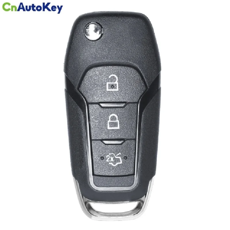 

CN018053 For Ford Escort / New Mondeo 2014-2017 Flip Remote Key 3 Button 433MHz ID49 Chip FCCID: DS7T-15K601-BE