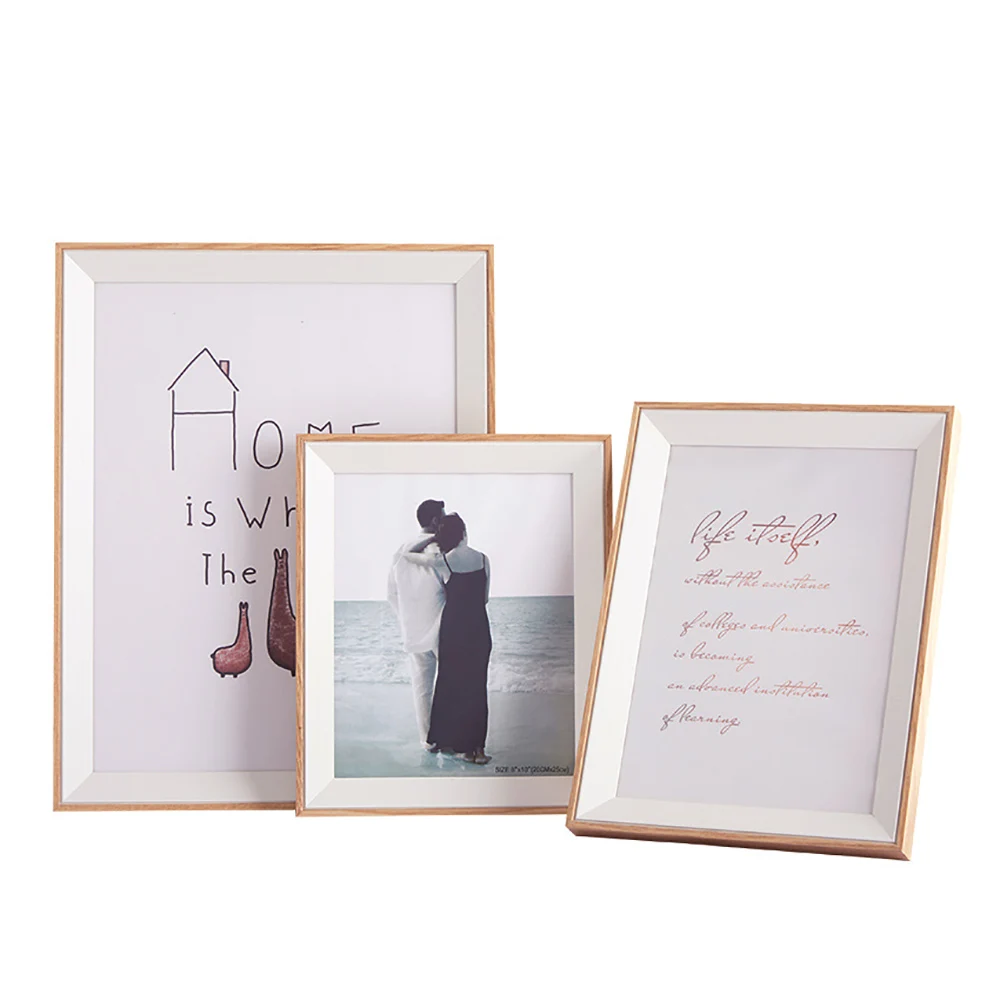 Винтажная деревянная рамка Notic 5 10 дюймов Декор для дома фоторамка Настольная