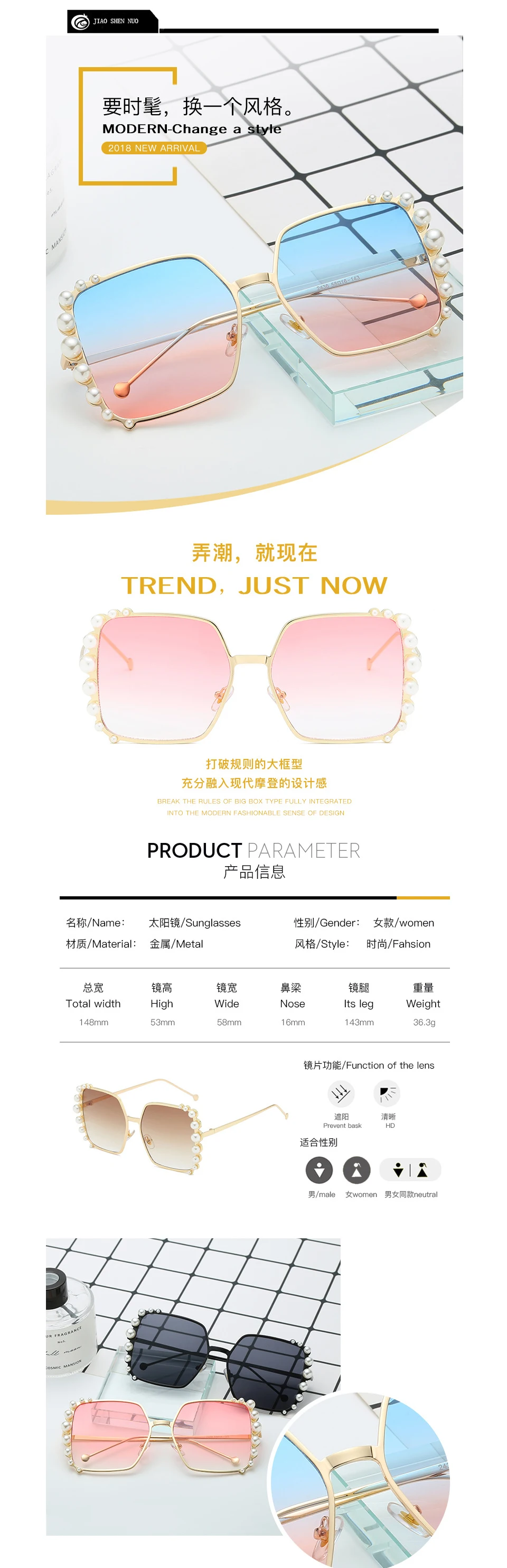 Горячие SHEN NUO 2 серии люксовый бренд ray bann поляризованные жемчужные готические солнцезащитные очки для женщин поляризованные очки квадратное зеркало