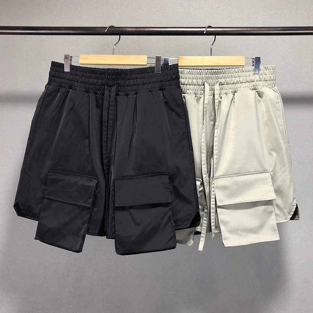 

High American Famous Street Brand ARNODEFRANCE Reflective Crossfit Summer Multi-pocket Men's Shorts Oversized Pants