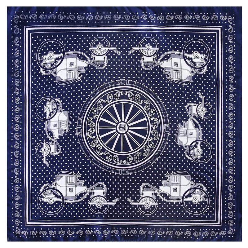 Новый 55 см маленький шарф зеленые с пейсли каретки узоры корейские эмуляции