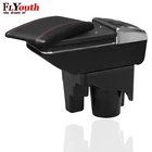 Для Volkswagen Mk5 Golf 5 6 2005-2011 Автомобильный подлокотник центральной магазин Содержание коробка чашки держатель для салона автомобиля-Стайлинг