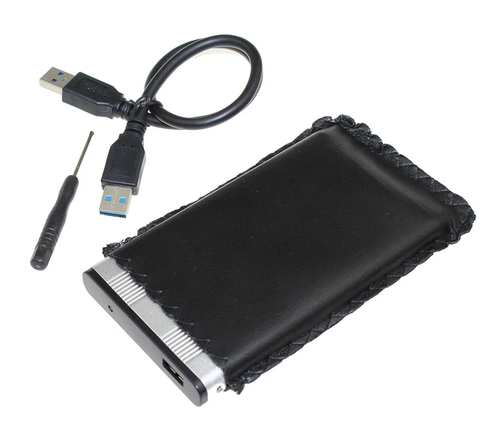 2,5 дюймов ноутбук SATA HDD корпус для Sata USB 3,0 SSD HD жесткий диск Внешний корпус для хранения с USB 3,0 кабелем