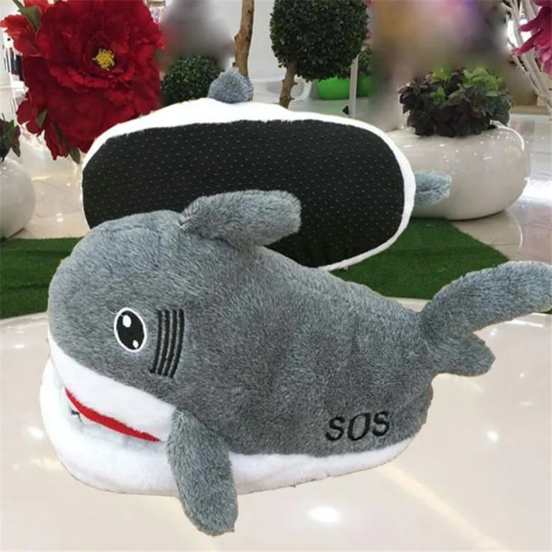 Тапочки женские зимние плюшевые х/б с мультяшным принтом | Обувь