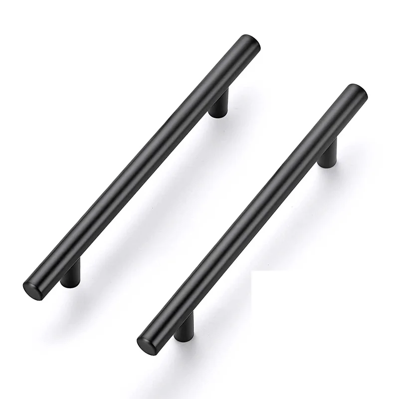 

30 Pack Cabinet Pulls Matte Black Stainless Steel Kitchen Cupboard Handles Cabinet Handles 5 Inch Hole Center
