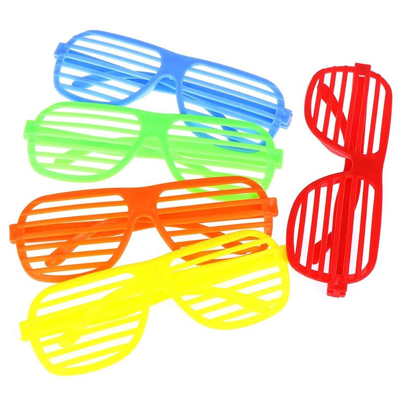 Вечерние модные очки затвор для костюма танцевальных представлений украшения