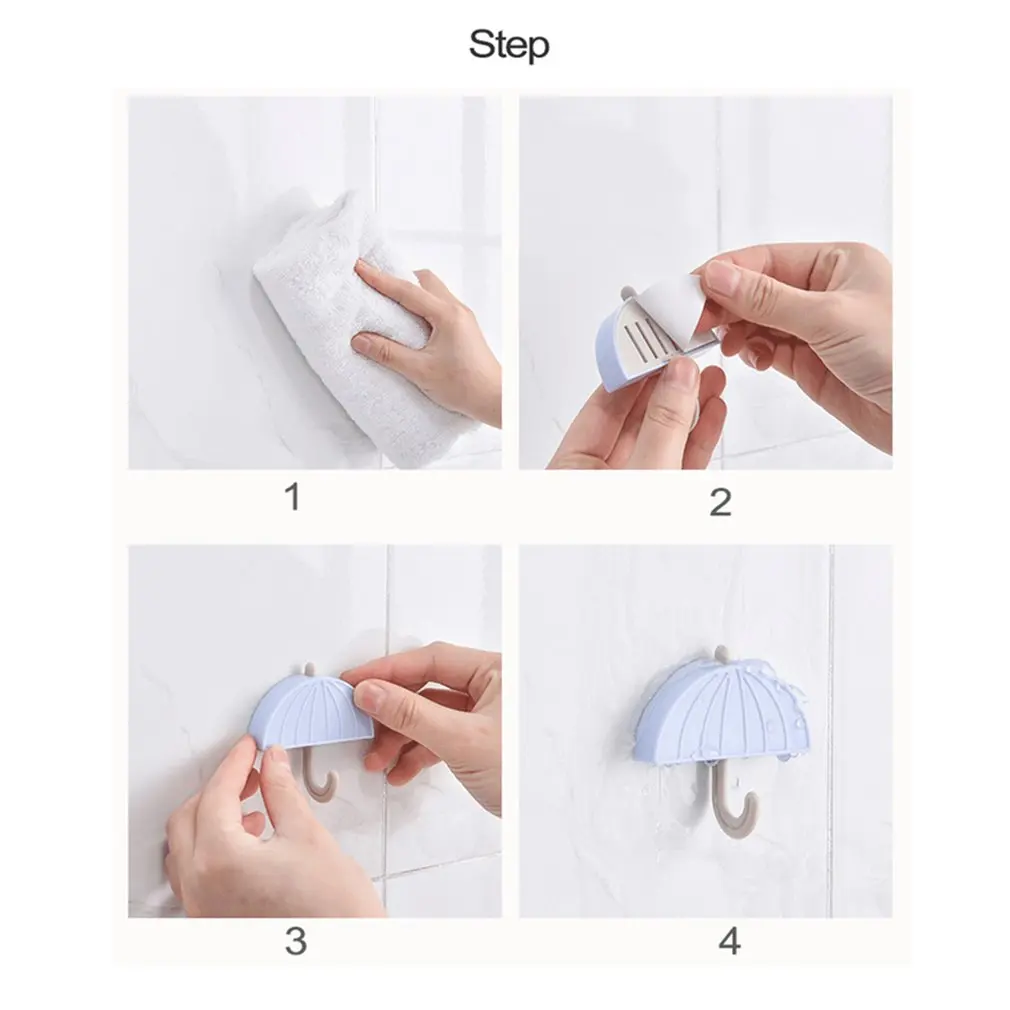 

Creative Foldable Door Back Space Saving Clothes Hanger Hook Rack For Bathroom Bedroom Strong Wear-resistant Hook