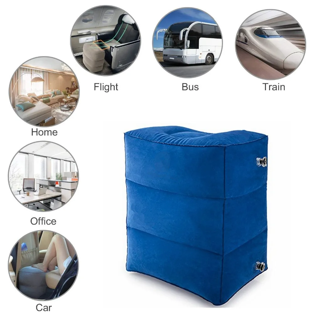 Подушка для отдыха на ногах путешествий надувная подушка поддерживающая ноги