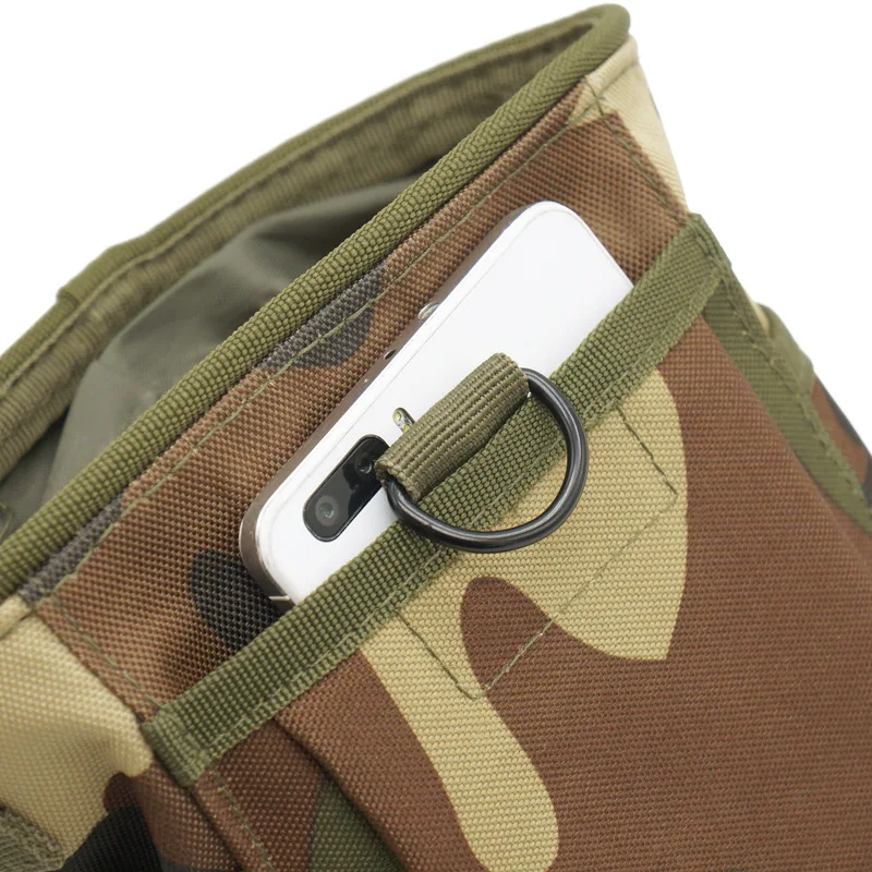 

Cartridge Bag Outdoor Airsoft Durable Waist Pouch Hunting Drawstring Tactical Oxford Camping EDC Molle Pocket Waist Bag