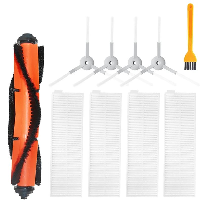 

Запчасти для робота-пылесоса Xiaomi Mijia G1 MJSTG1, основная и боковая щетки, фильтр НЕРА, набор инструментов для очистки