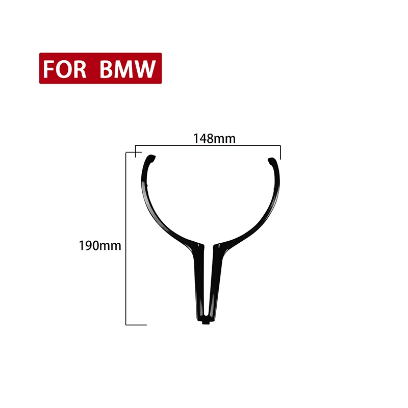 Pаспродажа Наклейка из АБС-пластика с цветным покрытием для BMW M2 F87 M3 F80 M4 F83 F10 M5 F06 F12 F13 M6 14-18 отделка рулевого колеса