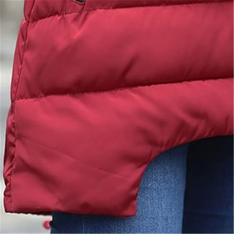 

Plus Size Vest Waistcoat Women Long Vest Vest Coat Womens Vest Jackets Vests Winter Women Sleeveless Jacket Women Warm Waistcoat