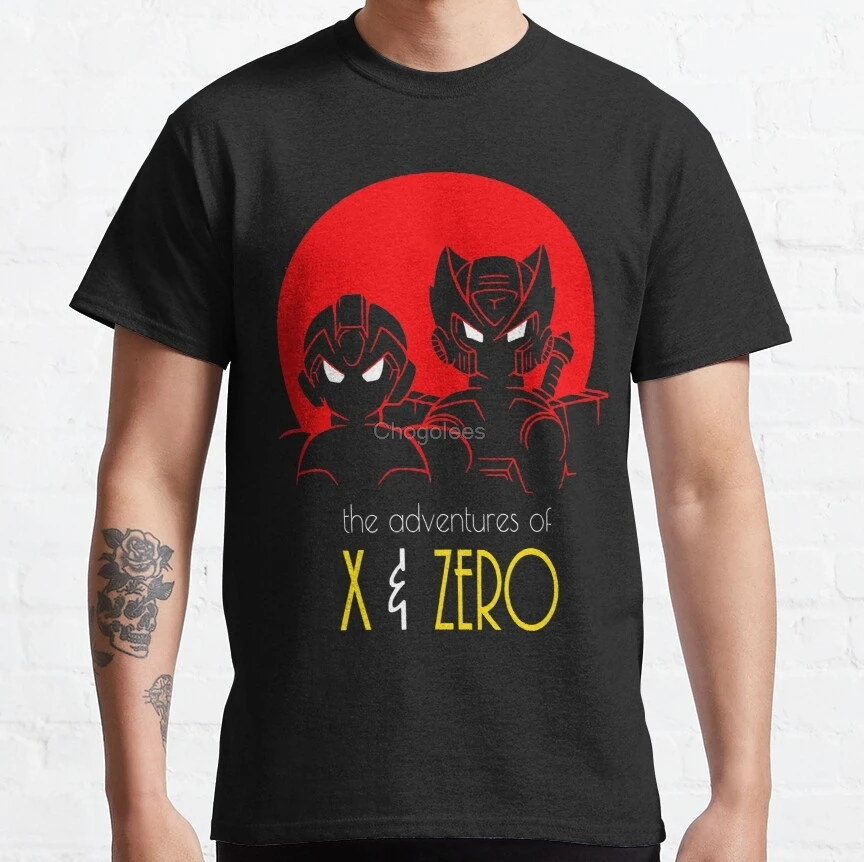 

Men t shirt The adventures of X and Zero Women t-shirts