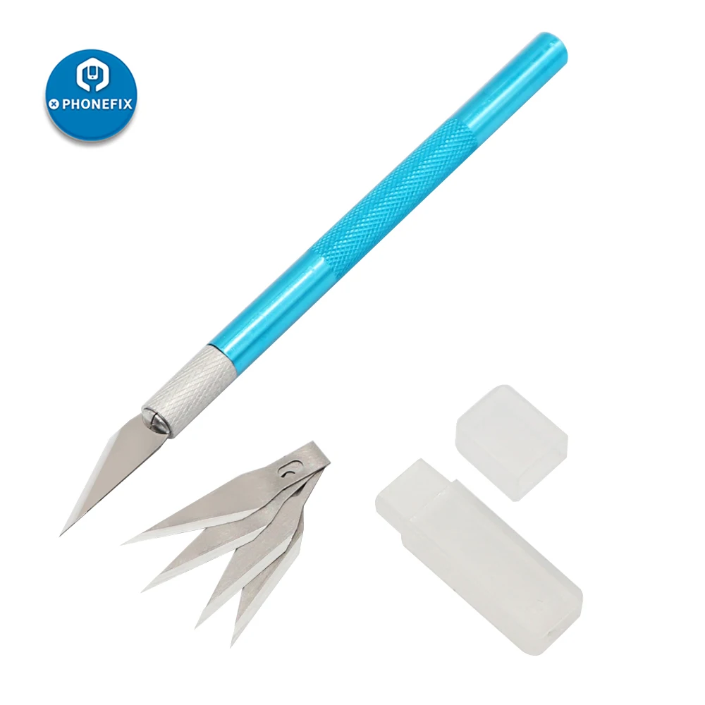 Нескользящий металлический нож для скальпеля набор инструментов Резак