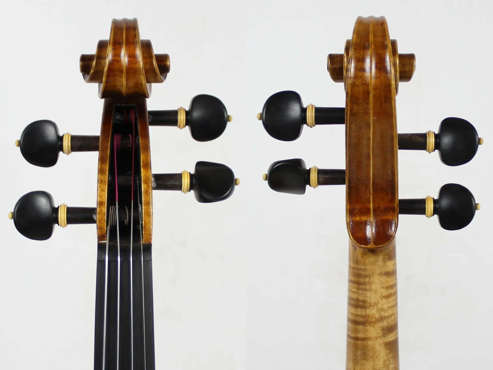 Старая ель 60 y! Потрясающий 1 шт. назад! Моноволокно трудивари скрипка 4/4 вся