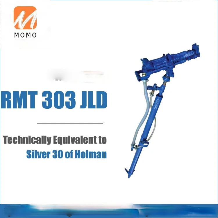 

RMT 303 JLD Exhibiting Highest Durability Pusherleg/ Jackleg Rock Drill for Under Ground Mining