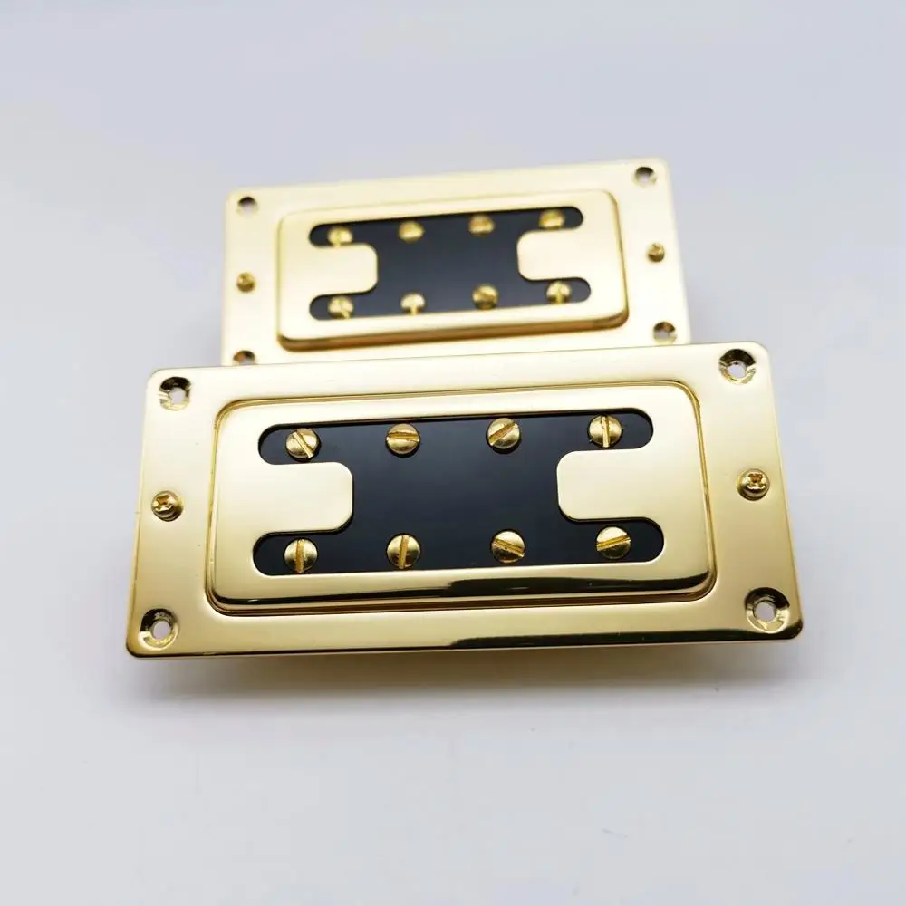 

Guitar Pickups Gold Double coil Ceramics Electric Guitar Pickups Neck And Bridge In Stock