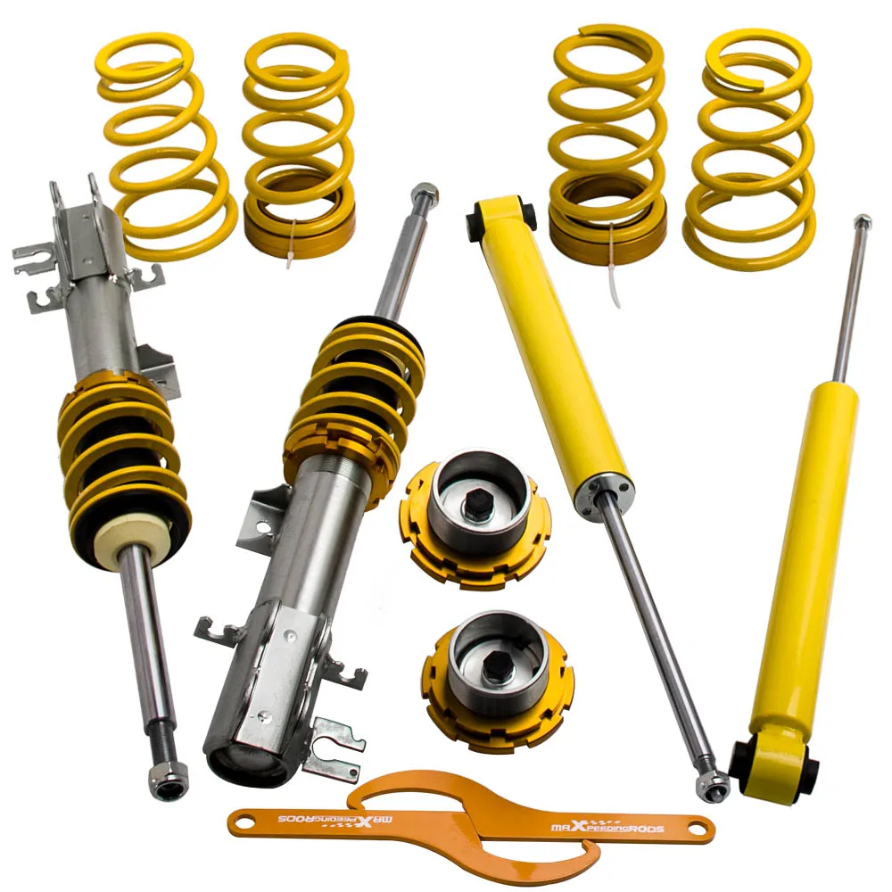 Комплект подвески Coilover для Fiat Grande Punto 199 Opel Corsa D/E Регулируемый пружинный