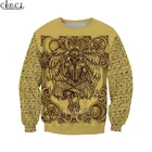 Модные толстовки HX в стиле ретро с 3D-принтом символов, Мужская толстовка унисекс, пуловер на молнии, повседневная куртка, спортивный костюм, Прямая поставка