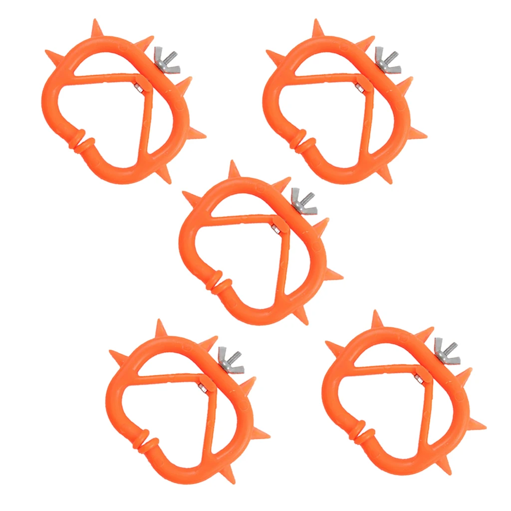 5 шт. прочный пластиковый держатель для икр | Дом и сад