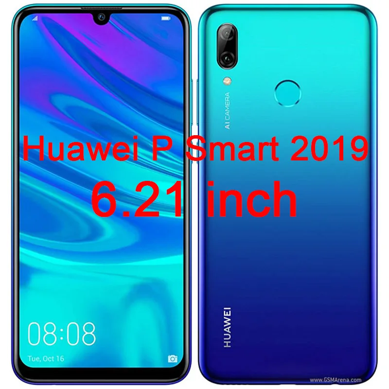 Huawei P Smart 2019 Закаленное стекло для huawei P Smart Защитная пленка для экрана P6 P7 P8 P9 P10 Защитное стекло для телефона huawei P Smart Plus - Цвет: Huawei P Smart 2019