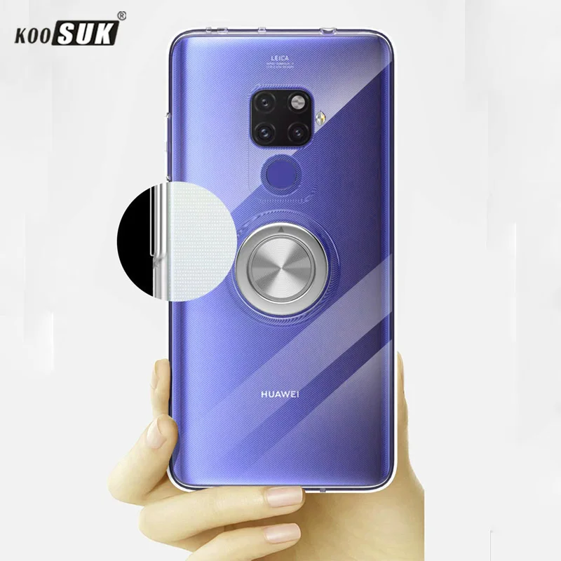 Чехол подставка с кольцом на палец для Huawei Mate 30 Lite|Бамперы| |