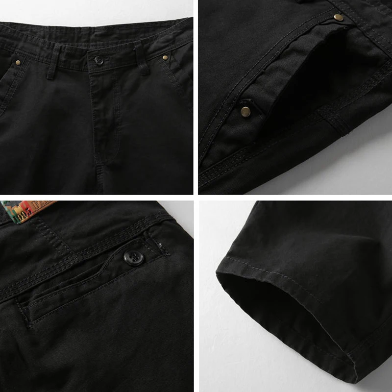 Шорты DIMUSI мужские хлопковые в стиле милитари свободные дышащие пляжные Джоггеры