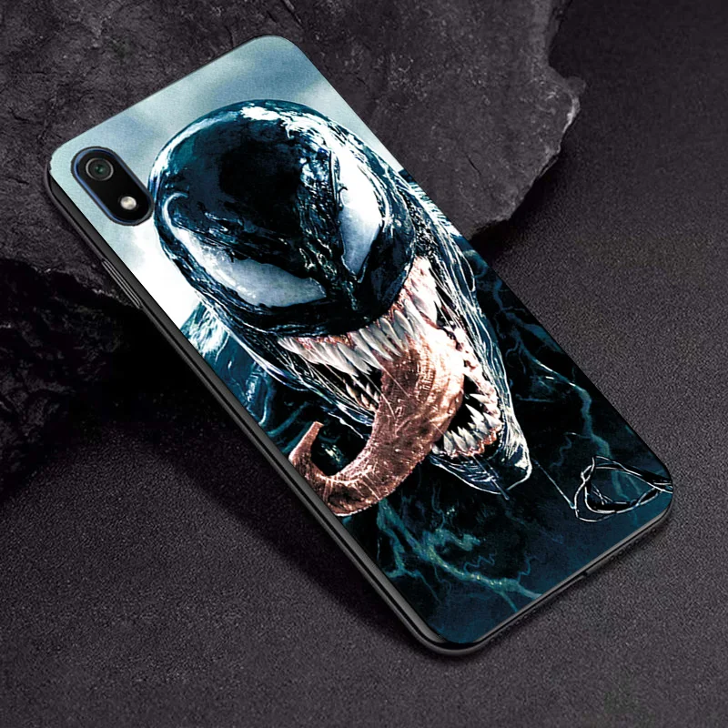 TPUBLK657 Силиконовый чехол с изображением Человека-паука для Xiaomi Redmi 7A 5. 45 '', черный чехол из ТПУ для Redmi 6 6A 7 7A 8 8A, задняя крышка для Xiaomi Redmi 7A - Цвет: TPUBLK657