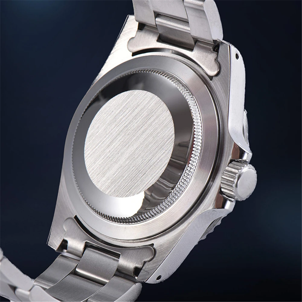 

Fashion 39.5MM 316L Watch Case with NH35 Movement Mechanical Watch Green Luminous Wristwatch