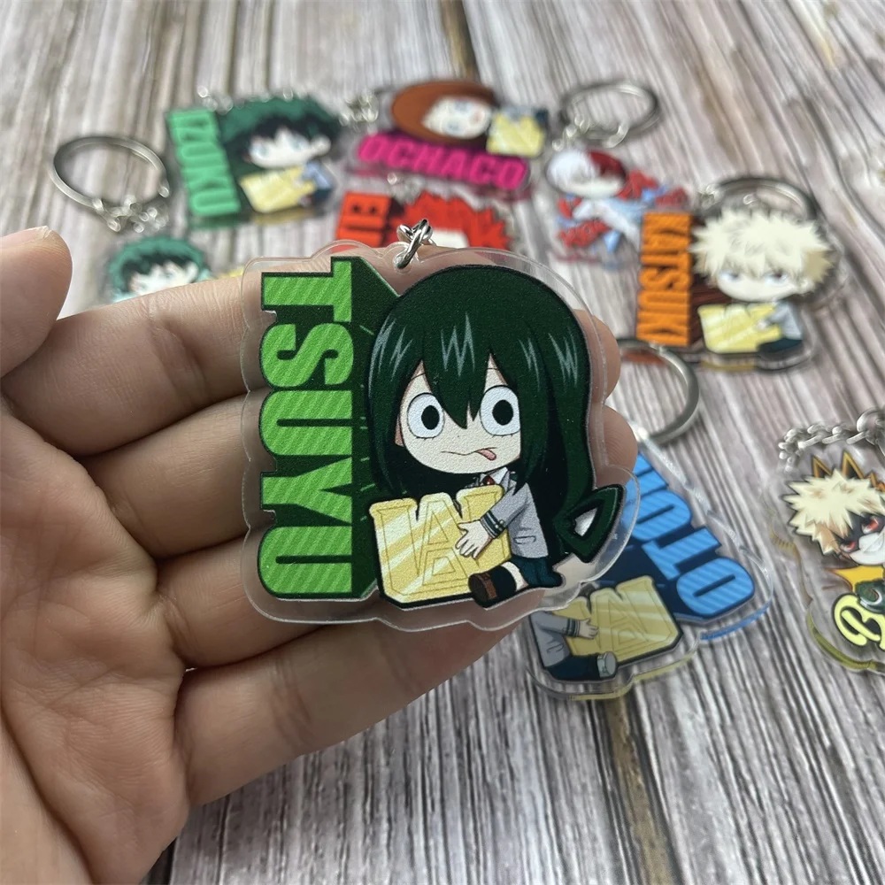 Брелок для ключей из аниме Моя геройская Академия бакугоу кацуки Тодороки шото