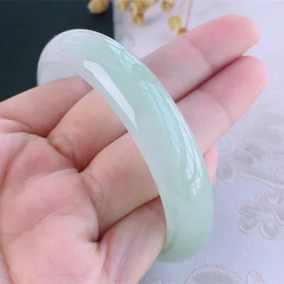 Ювелирные изделия Zheru натуральный бирманский браслет цвет зеленый 54-64 мм