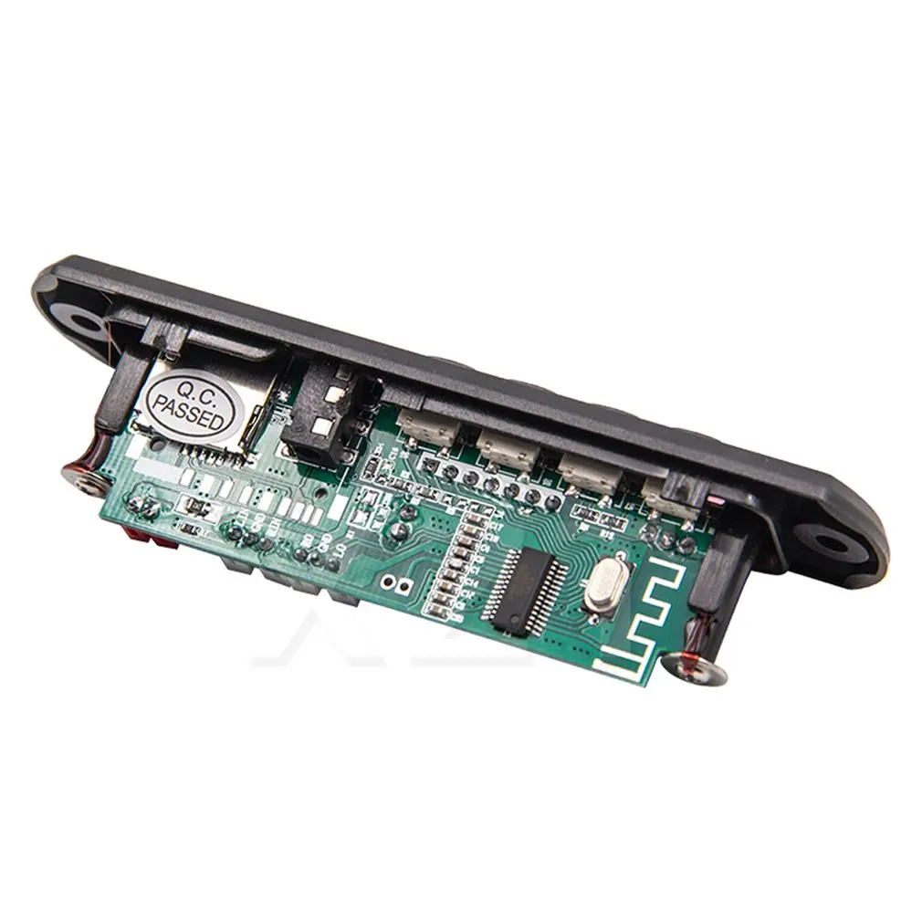 Автомобильный Bluetooth MP3 WMA FM AUX декодер 12 В постоянного тока плата аудио модуль TF SD