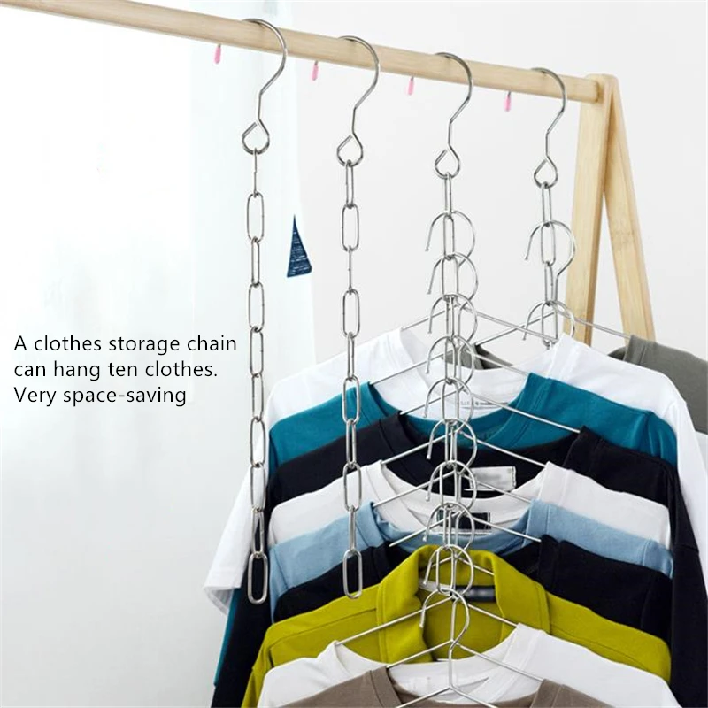 Вешалка для одежды из нержавеющей стали органайзер витрина магазина подвесные