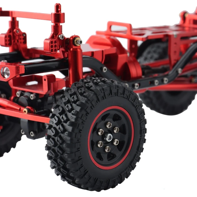 

Metal Assembled Frame Body Chassis for Axial SCX24 90081 Deadbolt 1/24 RC Crawler Car Upgrade Parts Accessories