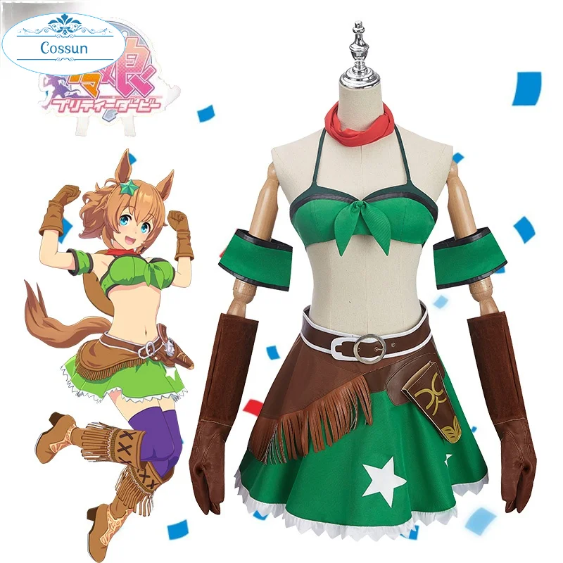 

Anime! Umamusume:Pretty Derby Taiki Shuttle Jocket Suit Lovely Uniform Cosplay Costume Halloween Party Outfit For Women 2021 NEW