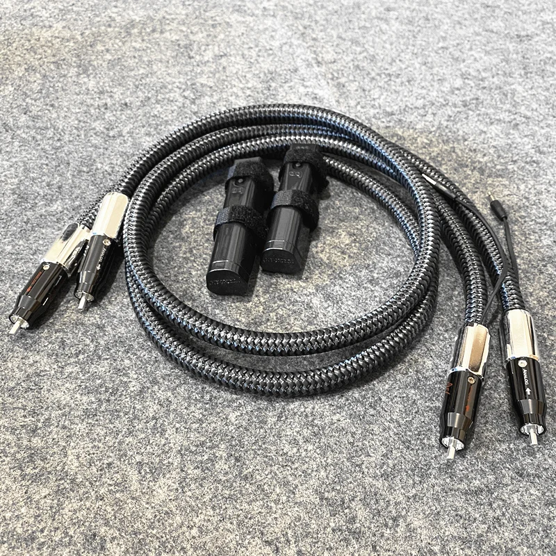 HiFi Line WEL Signature PSS Серебристый кабель RCA с 72 В DBS