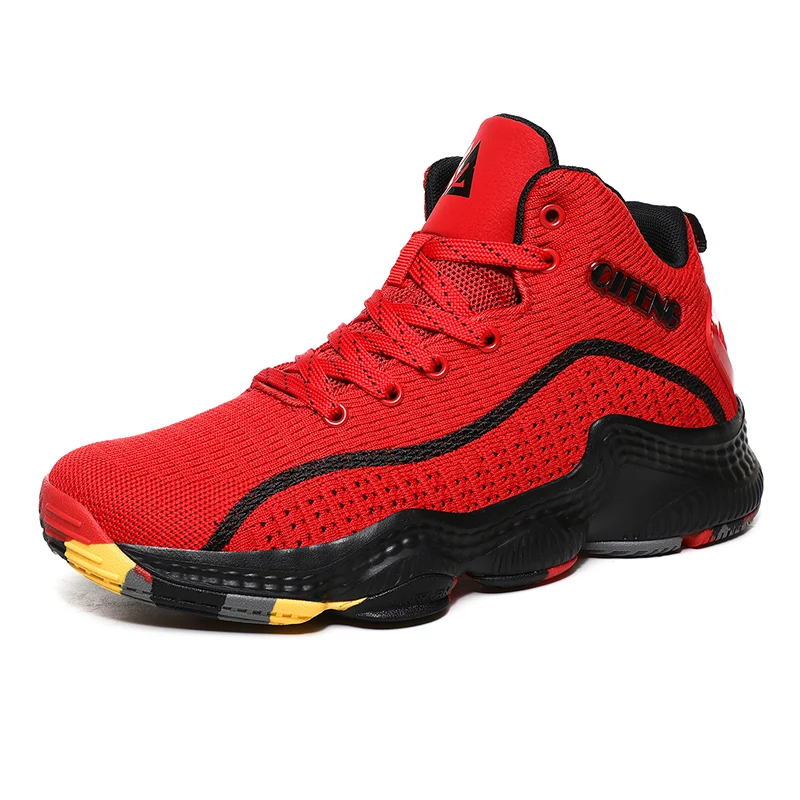 

High Quality Basketball Shoes Men Sneakers Boys Basket Shoes High Top Anti-slip Outdoor Sports Shoe Trainer Chaussures De Basket