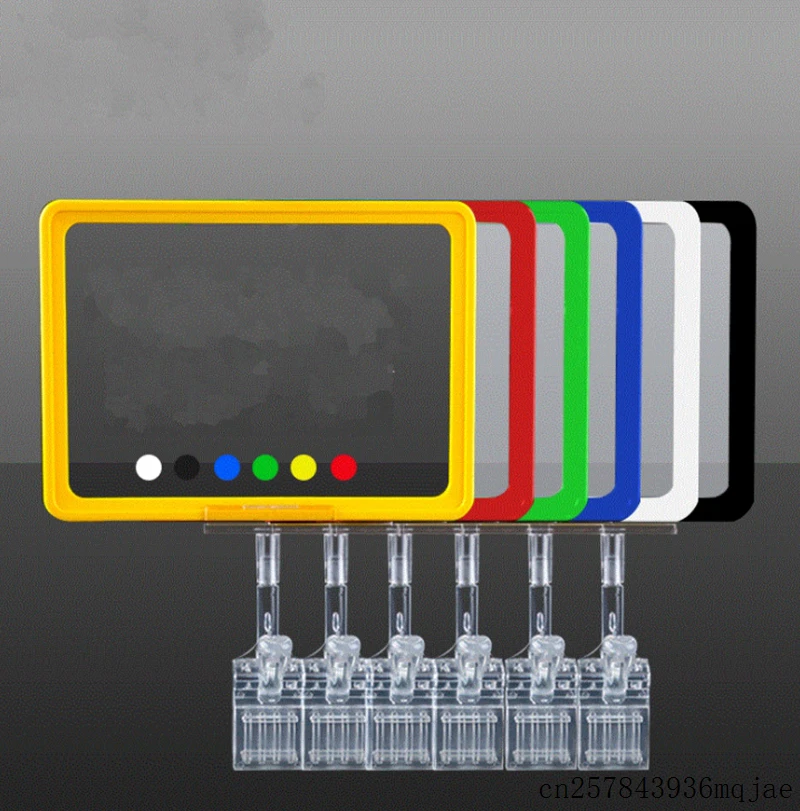 20 шт бирка дисплей стойки знак рамочный зажим на полка для супермаркета