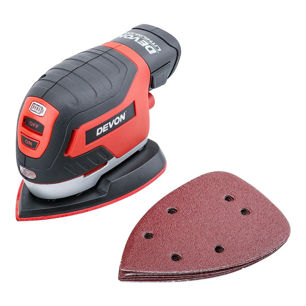 Электрическая Беспроводная шлифовальная машина DEVON 12 В для пальмы машинка мебели