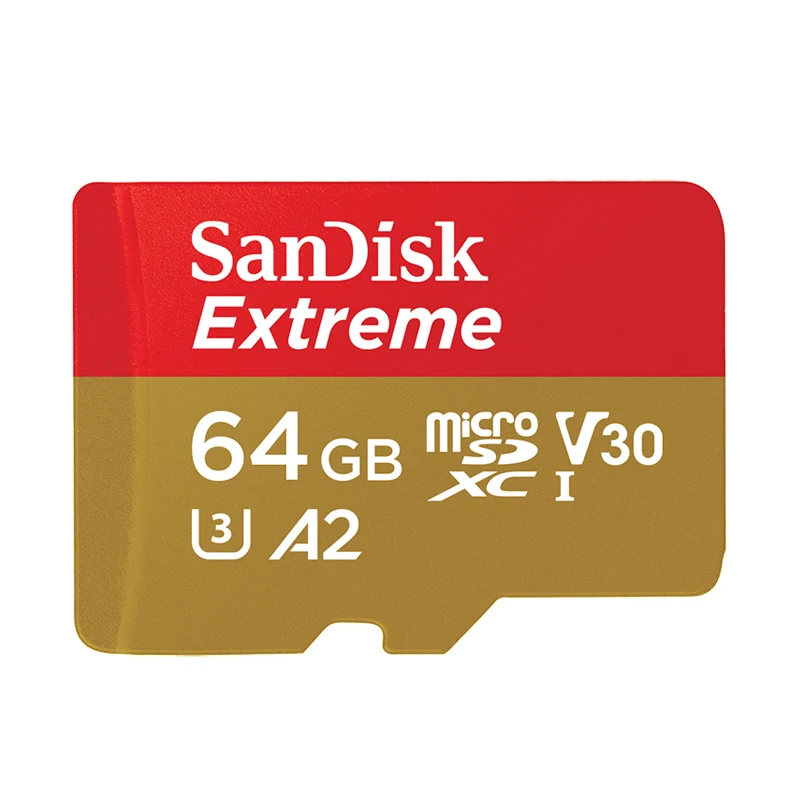 SanDisk Micro SD карта памяти 64 ГБ A2 128 256 160 МБ/с./с|Карты памяти| |