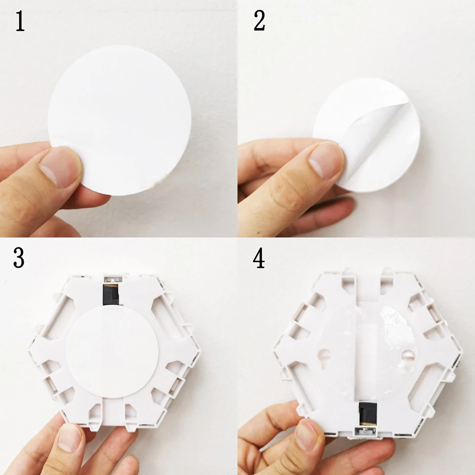 

LED panel light Wall lamp RGB LED touch light USB rechargeable night light festival Ambient Light for Living room bedroom