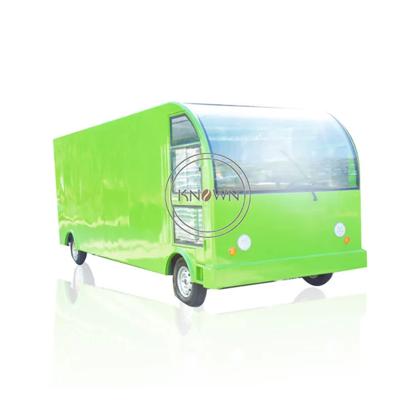 Электрический грузовик для мороженого передвижная тележка еды фургон на продажу