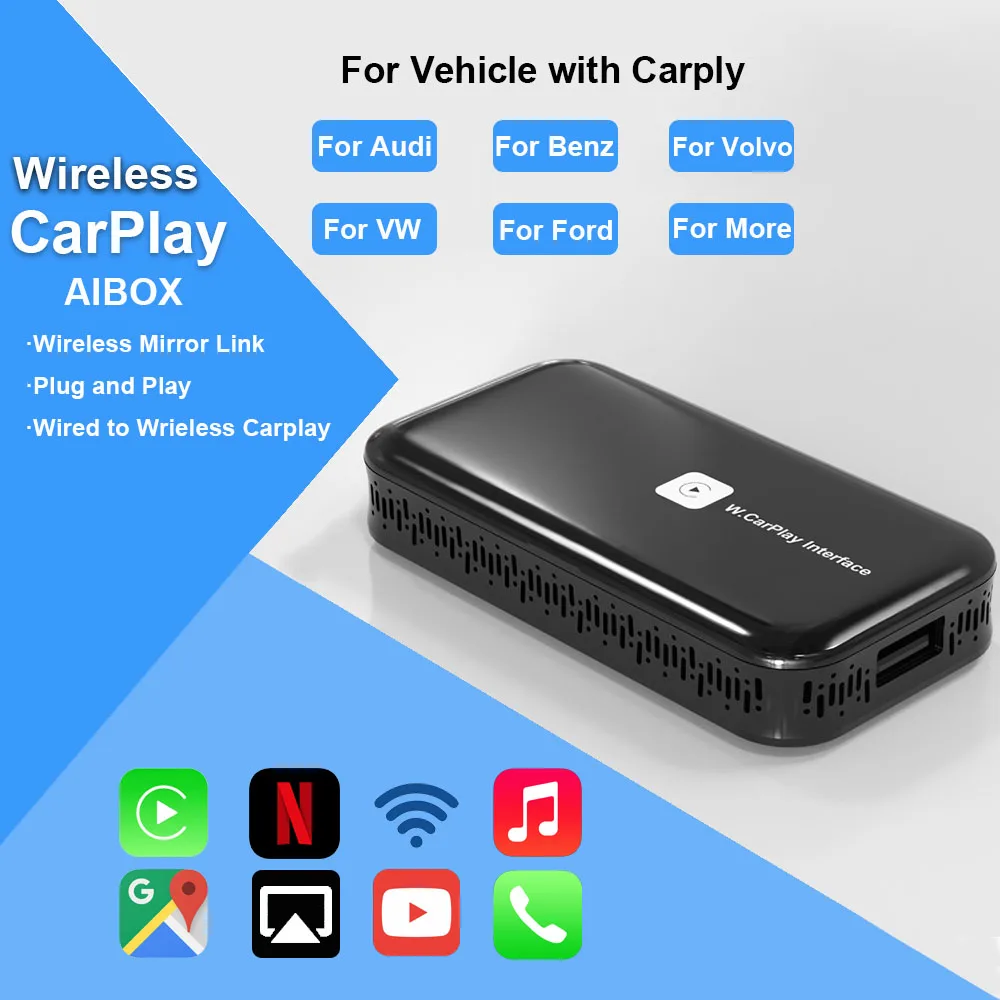 Беспроводной ключ Carplay автомобильный Bluetooth-адаптер для Android Apple проводной