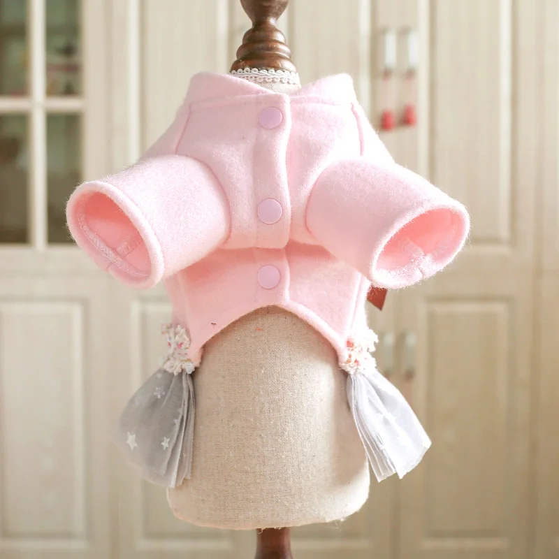 Одежда для домашних животных PETCIRCLE осенне зимняя одежда маленьких собак плотное