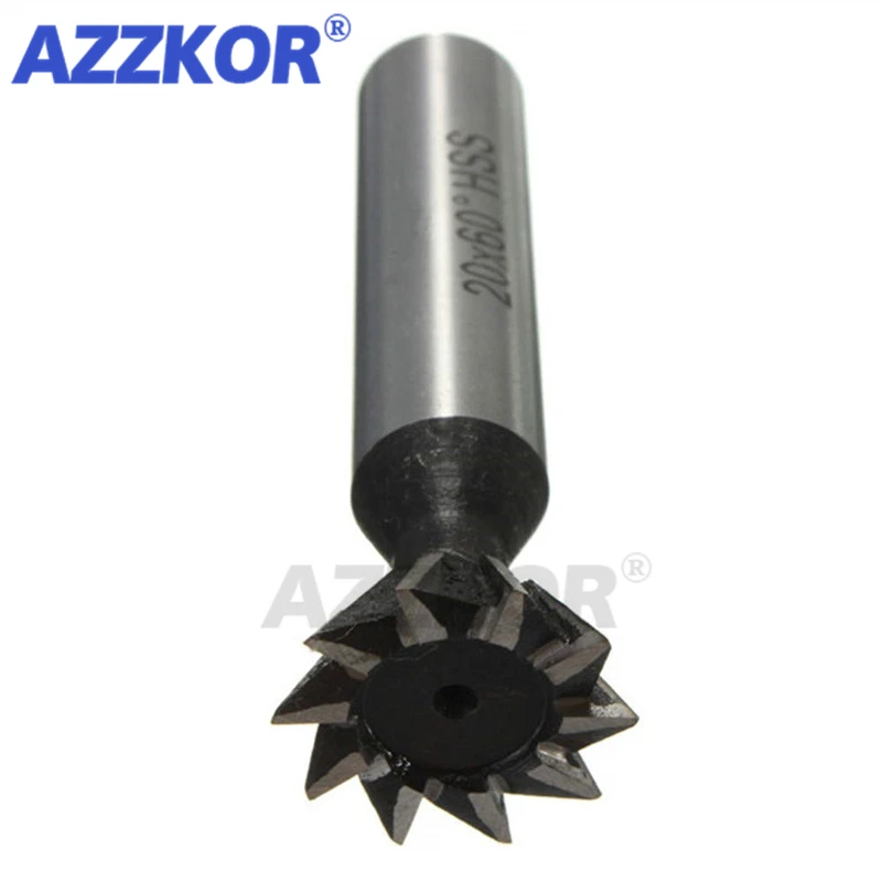 Пазовый резак в форме ласточкиного хвоста 60 градусов быстрорежущий инструмент с